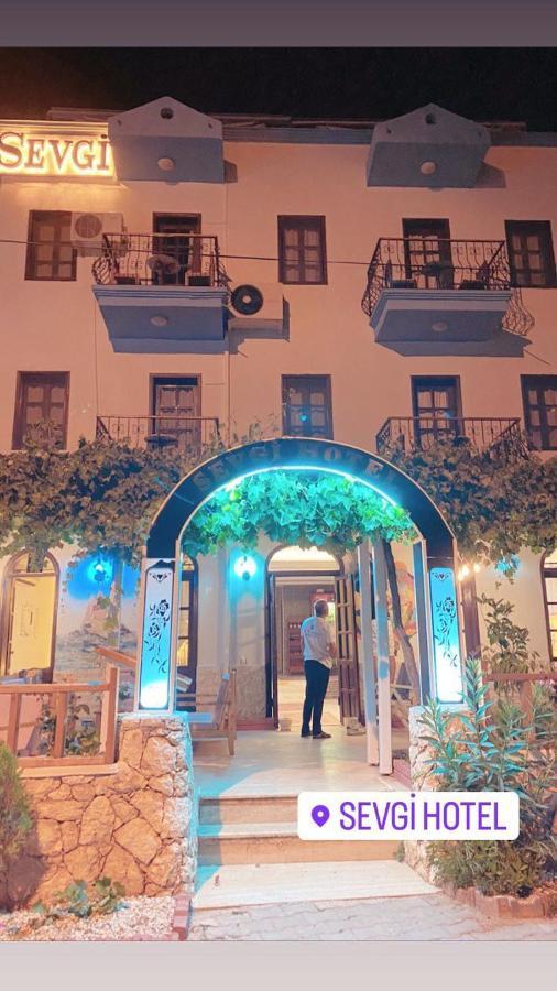 Sevgi Hotel Kalkan Exterior foto